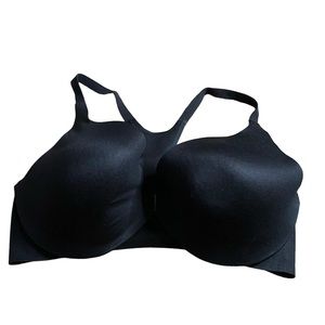 Victoria's Secret Women's Black Racerback Demi Bra